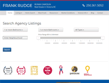 Tablet Screenshot of frankrudge.com